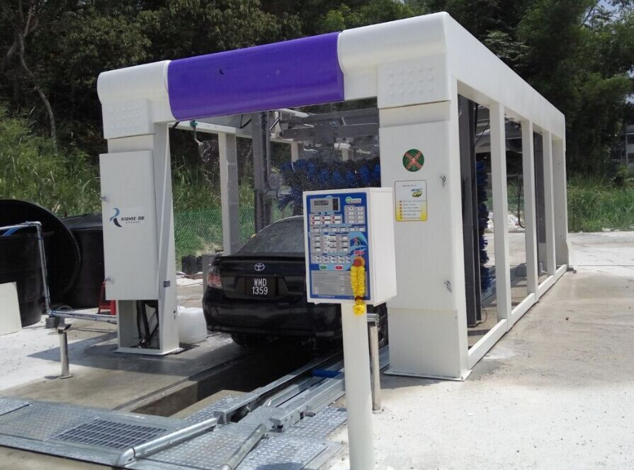 Tunnel Automatic Car Washing System for Saudi Carwash Business