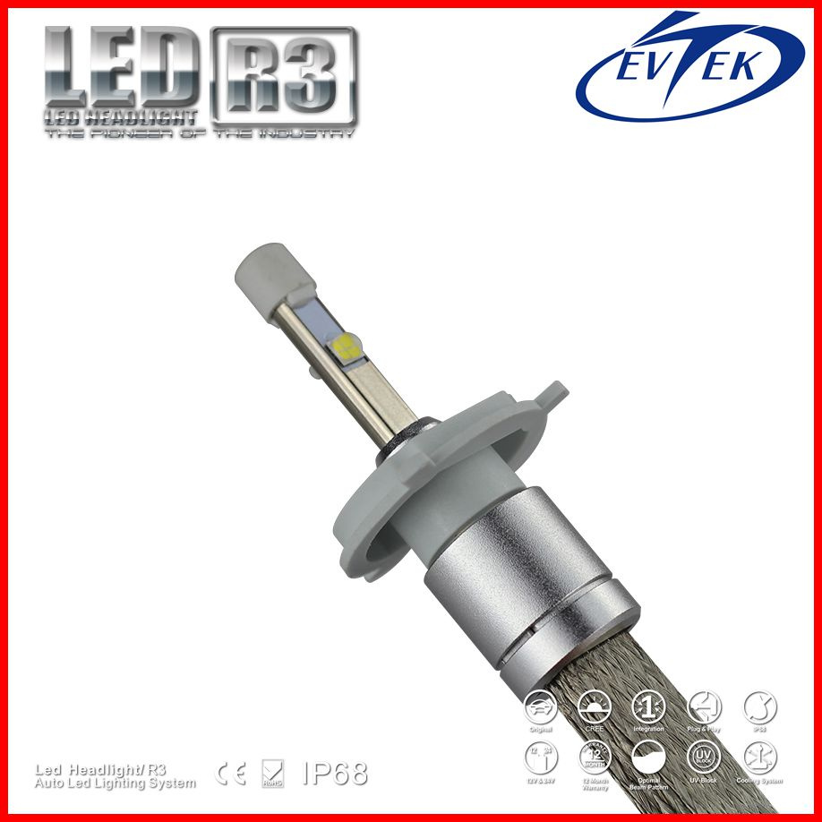 High Power 40W 4000lm H4 R3 CREE Xhp-50 LED Car Headlight Bulbs
