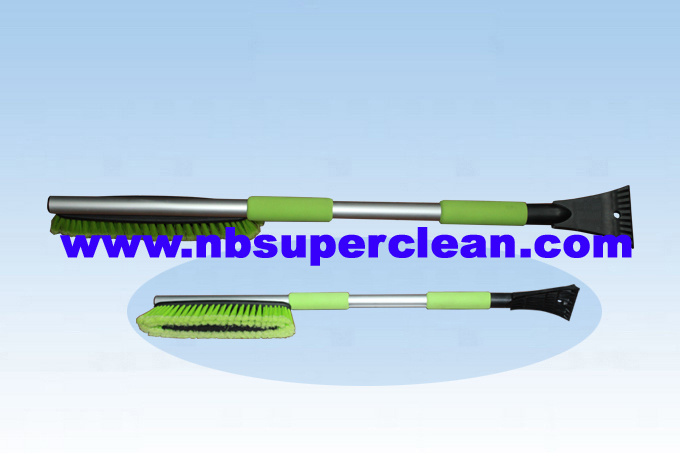 EVA Aluminum Handle Car Snow Brush with Ice Scraper (CN2278)