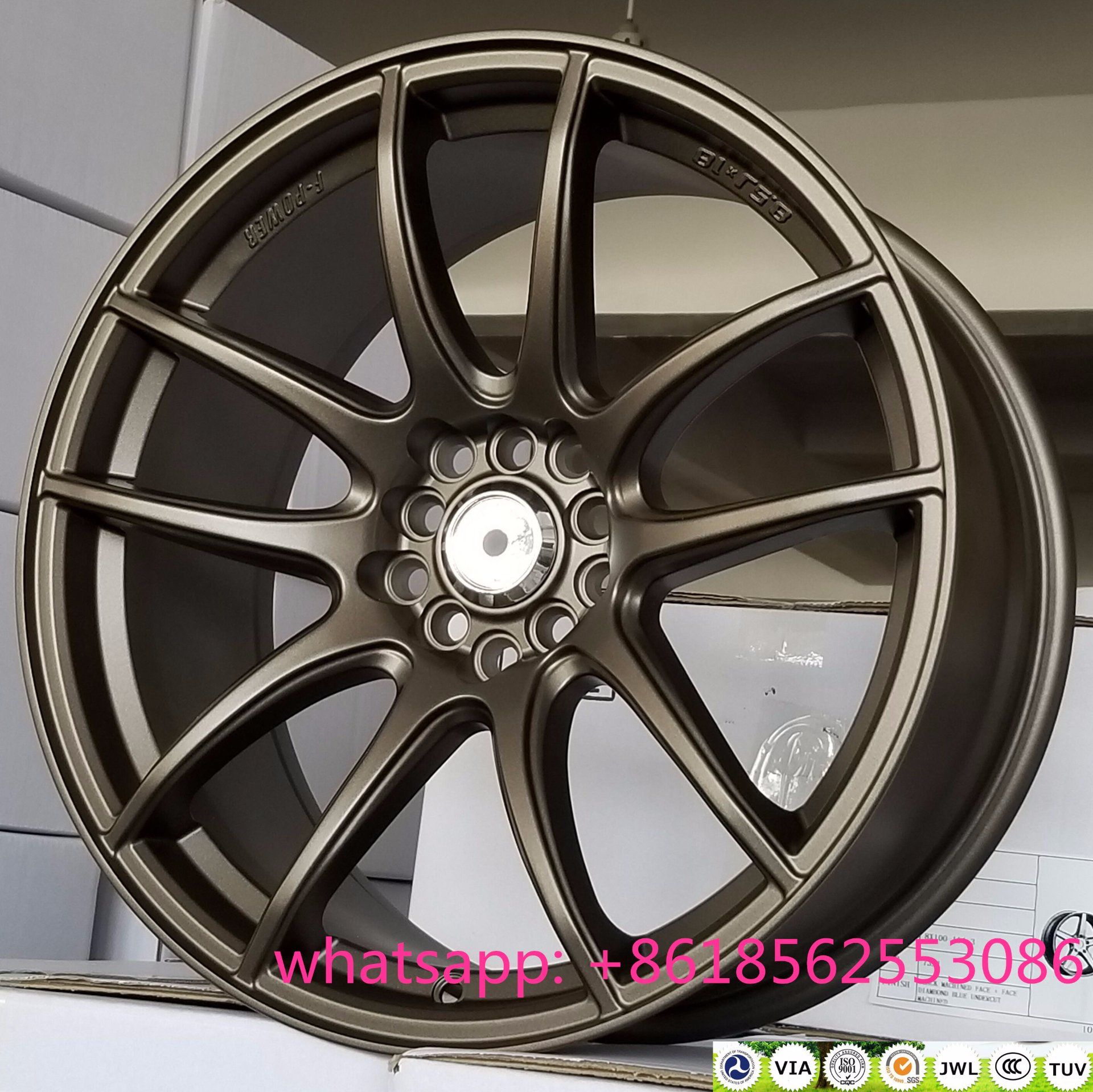 Japan Racing Aluminium Work Auto Alloy Wheel Rims