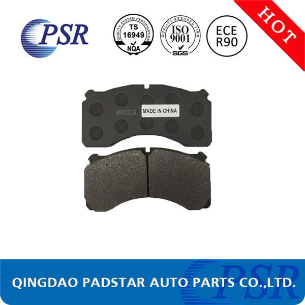 Wva29115 European Standard Truck Disc Brake Pads for Mercedes-Benz