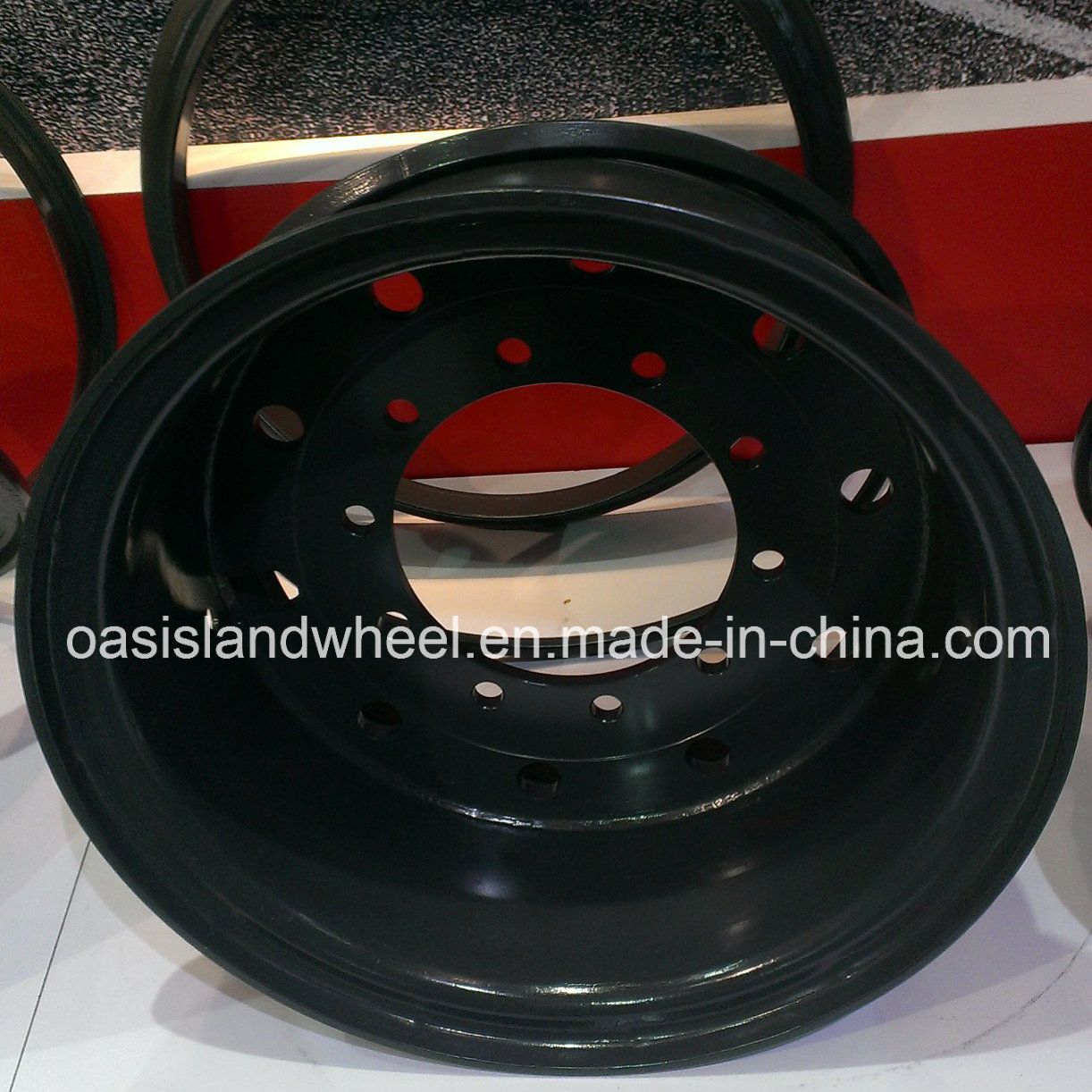 4 Piece (4PC) Industrial Wheel (6.00E-9) for Heavy Duty Forklifts