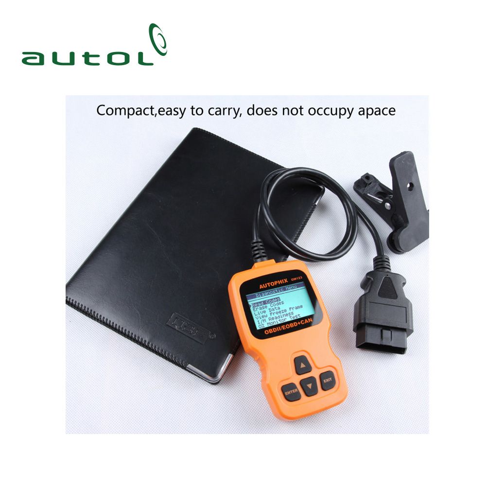 Best Sell Car OBD2 Scanner Autophix Om123 OBD Diagnostic Cars Diagnostic Tool with Mutil Language
