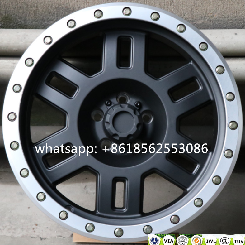17/18inch 4*4 Offroad Alloy Wheel 6*139.7 5*114.3 5*127 Wheel Rims