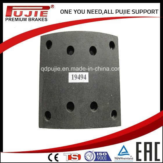 Man Truck Brake Lining No Asbestos Wva 19494