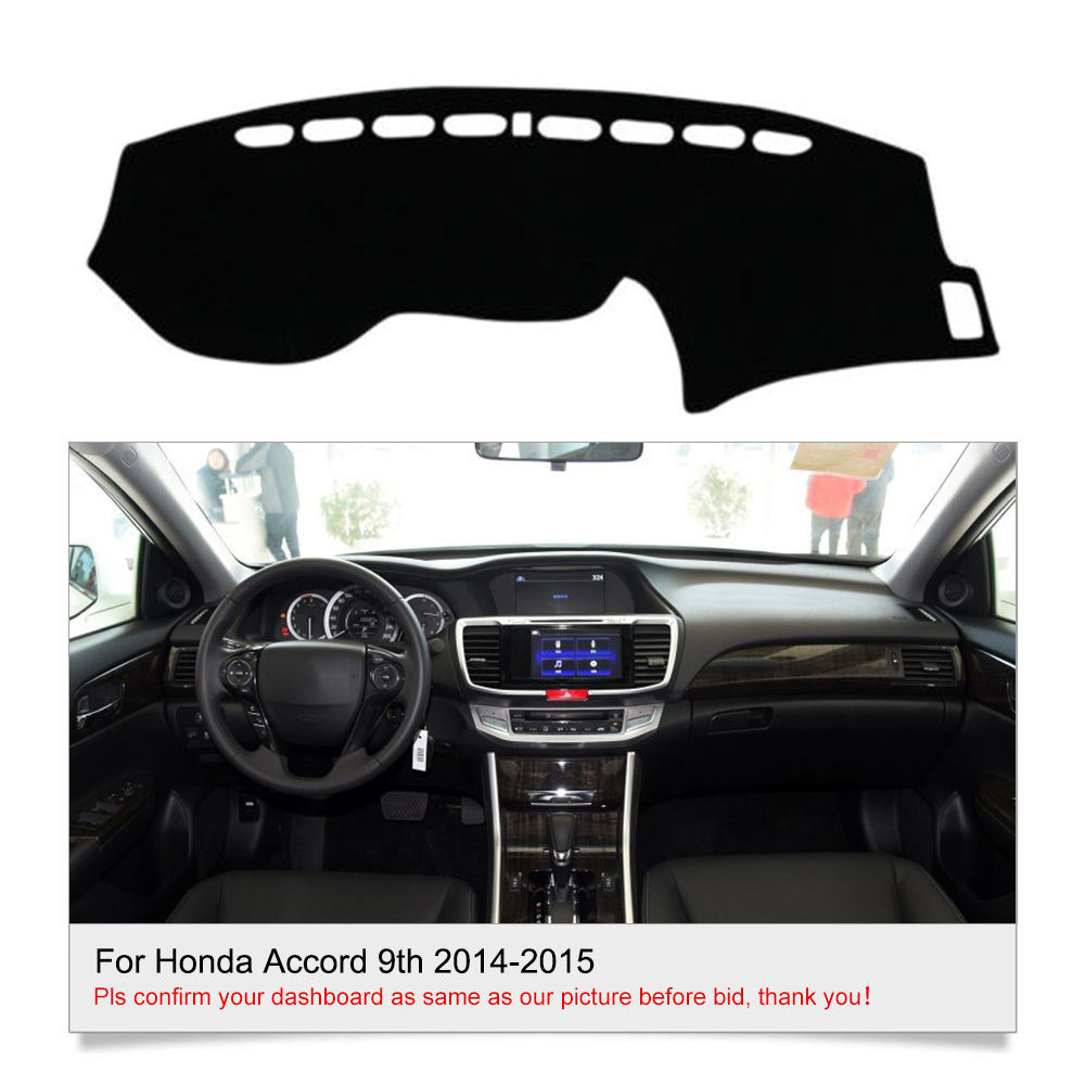 for Honda Accord 9th 2013-2015 Dashmat Dashboard Cover Dash Mat Dash Board Cover