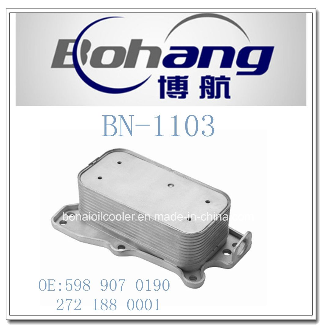 Bonai Auto Spare Parts Mercedes Bz Oil Cooler/Radiatot (598 907 0190/272 188 0001)