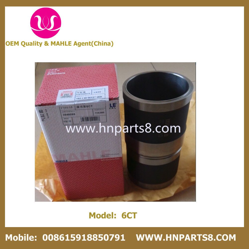 Mahle 6CT 8.3 6D114 3948095 Cylinder Liner in Mahle Brand