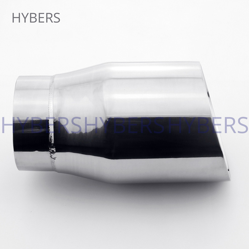 3 Inch Inlet Dual Wall Stainless Steel Exhaust Tip