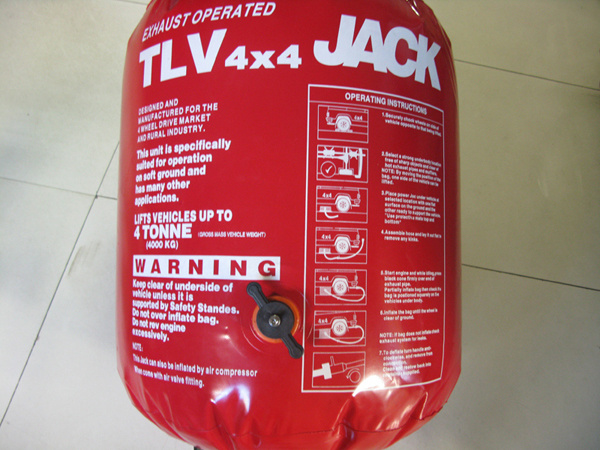 Nylon Core with PVC Coating to Both Size of Car Air Exhaust Jack