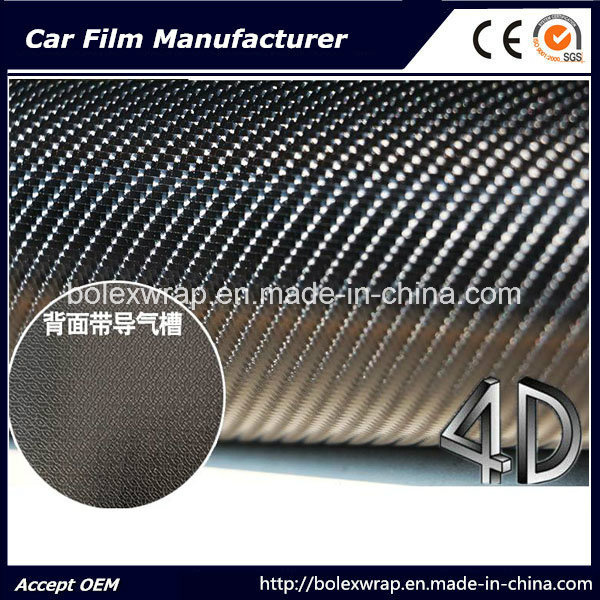 4D Carbon Fiber Vinyl Roll
