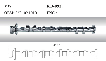 Auto Camshaft for VW (06f. 109.101b)
