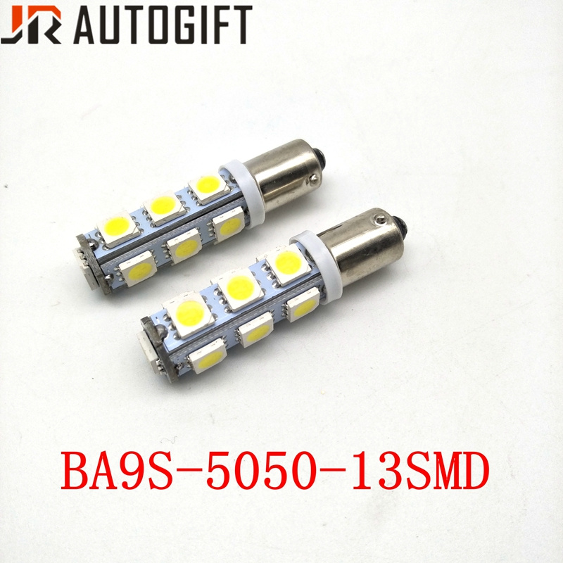 Car-Styling 12V/24V 13SMD 5050 Ba9s Dashboard Warming LED Bulbs