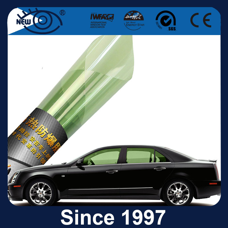 70% Vlt Sputtering Metallic Window Car Solar Tinted Film