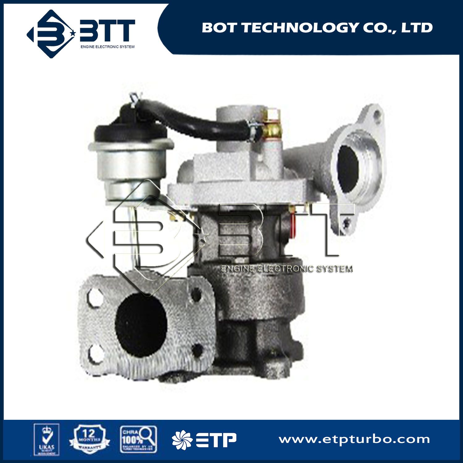 Turbocharger 54359880001/7/9 Kp35 2s6q6K682AC Ford Fiesta VI 1.4 Tdci, Ford Fusion 1.4 Tdci DV4td