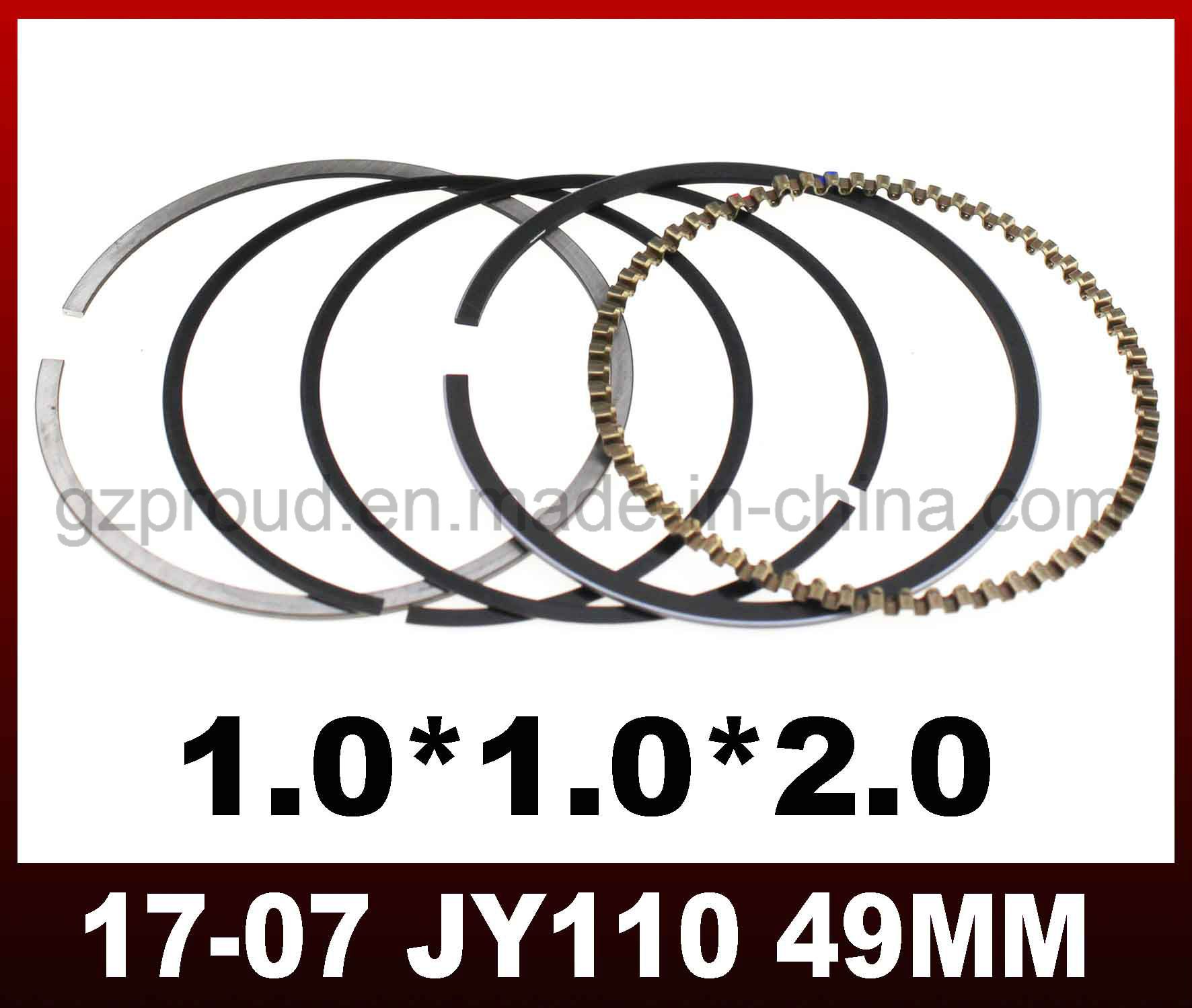 Jy110 Piston Ring High Quality Motorcycle Parts