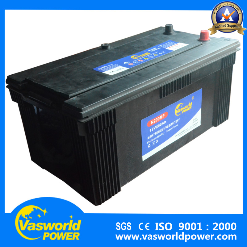 Big Automative Battery 12V200ah for Japanese Car