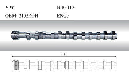 Auto Camshaft for VW (2102ROH)