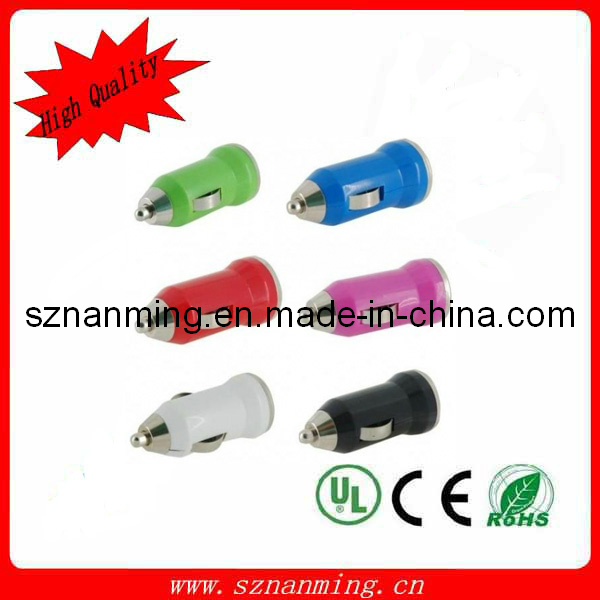 Dual 2 Port USB Car Charger for iPad iPhone (NM-USB-128)