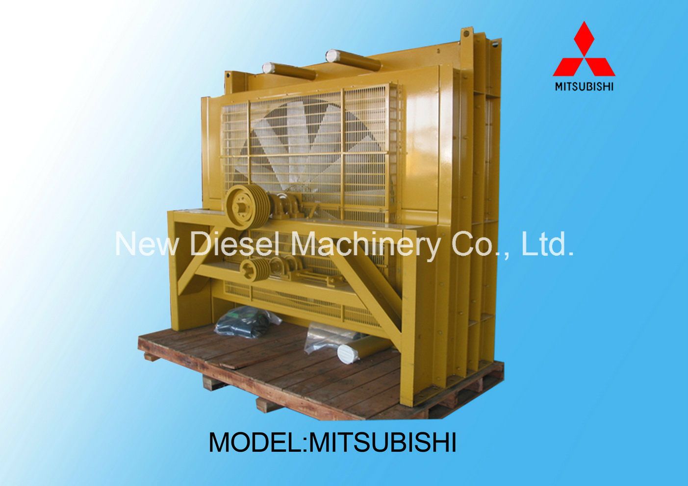 Water Radiator for Mitsubishi Engine
