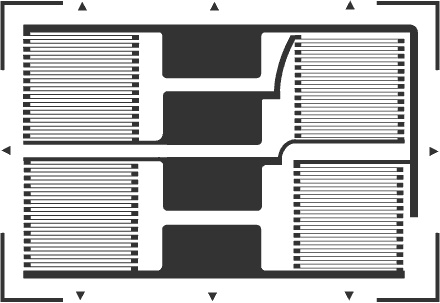 Full Bridge Strain Gauge for Body Scale Load Cell Fg