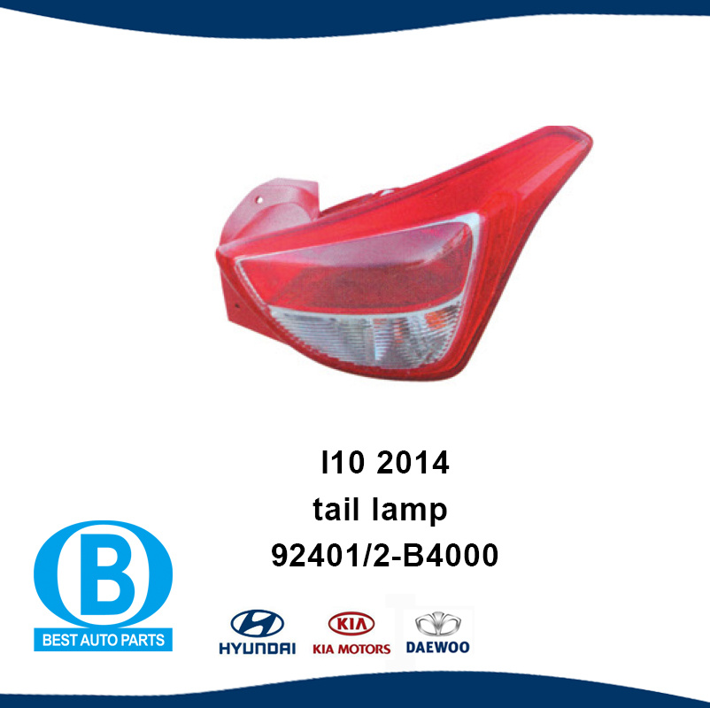 Taillight 92401-B4000 92402-B4000 for Hyundai Grand I10