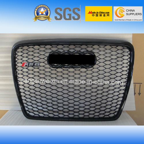 Car Black Front Grill for Audi RS6 2005-2012
