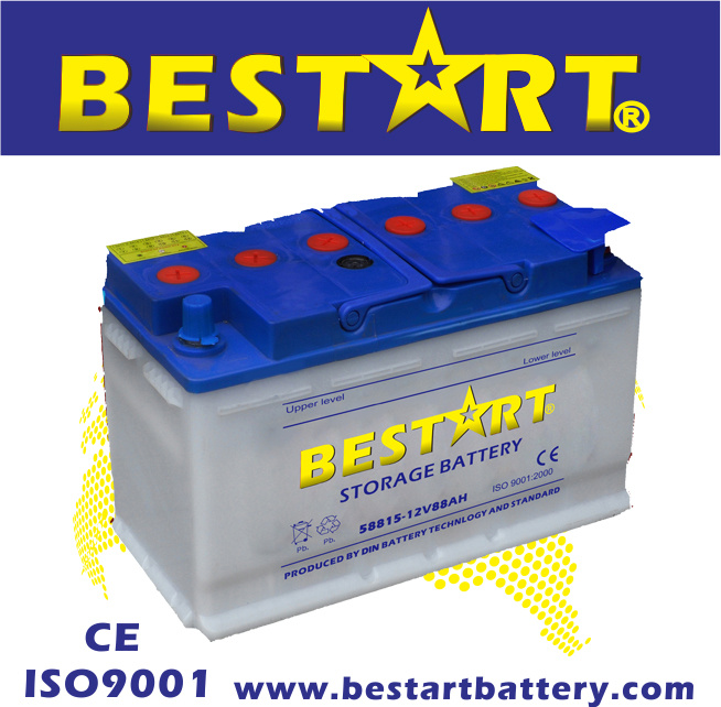 58815 12V 88ah Dry Car Batetry