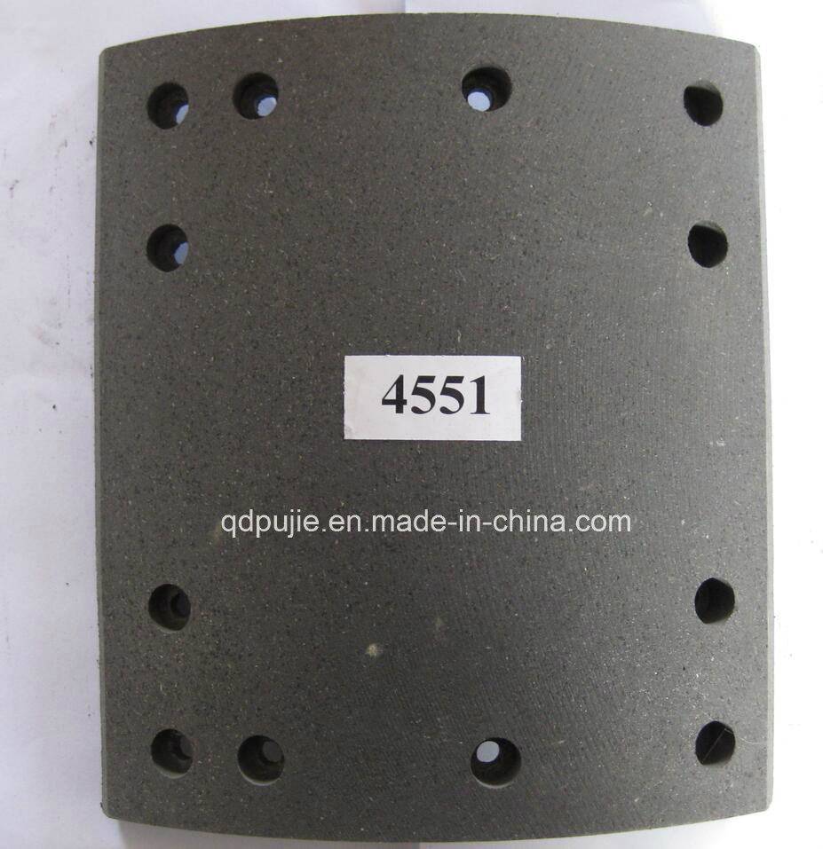 High Quality Truck Brake Linings (4551)