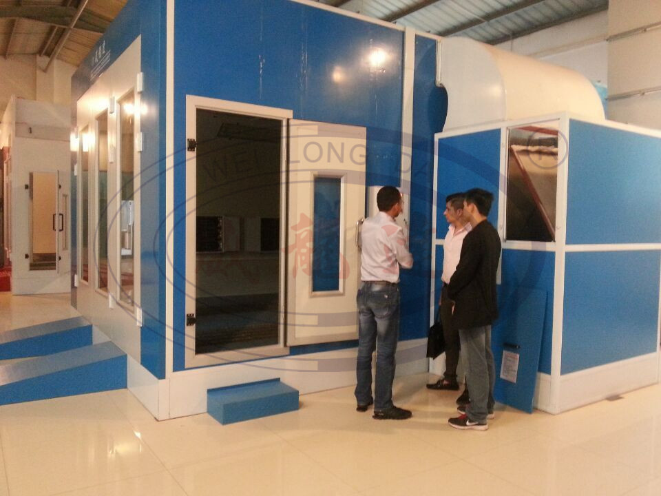 Infrared Lamp Spraying and Baking Booth Wld6000