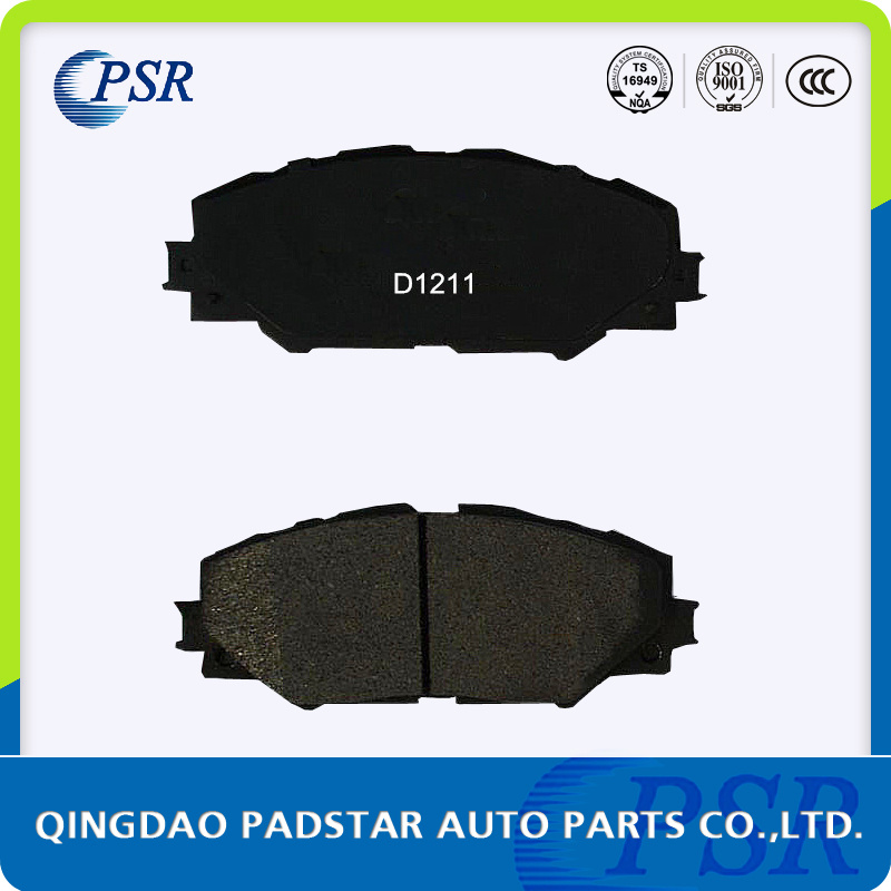 High Performence Semi-Metallic Passenger Car Brake Pads for Nissan/Toyota