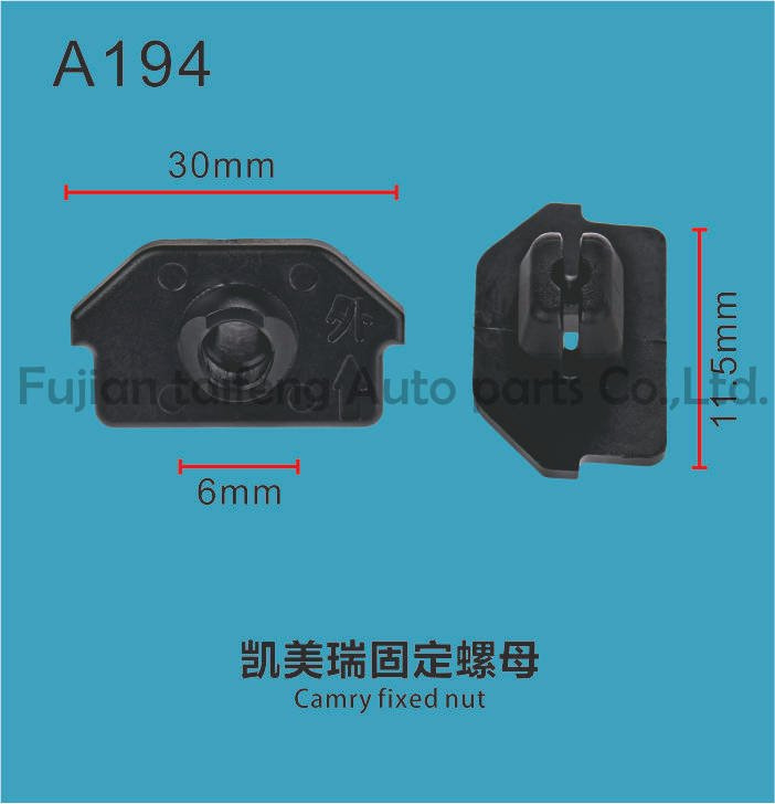 Front&Back Door Seal Clips and Fasteners Push-Type Retainer for Automotive Clips Car