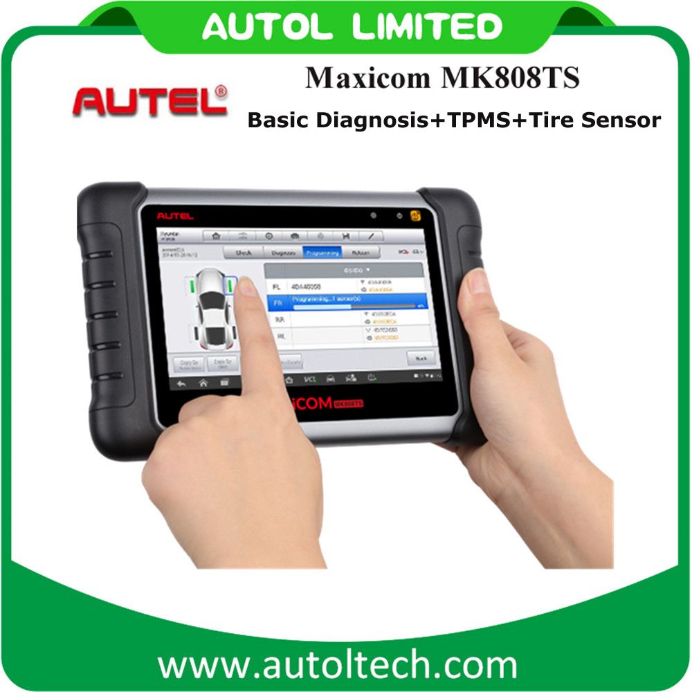 Active TPMS Sensor Tire Pressure Monitoring System Mk808ts Read Clear Trouble Code Car Scanner TPMS System Autel Maxicom Mk808ts