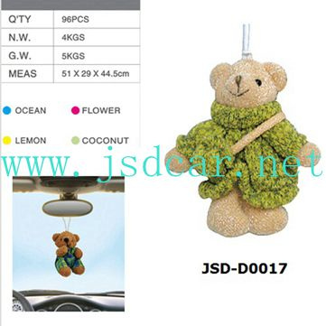 Best Car Air Freshener in Different Fragrances, Plush Pendant (JSD-D0017)
