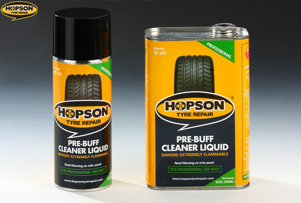 Tire Repair Rubber Pre-Buff Cleaner Liquid