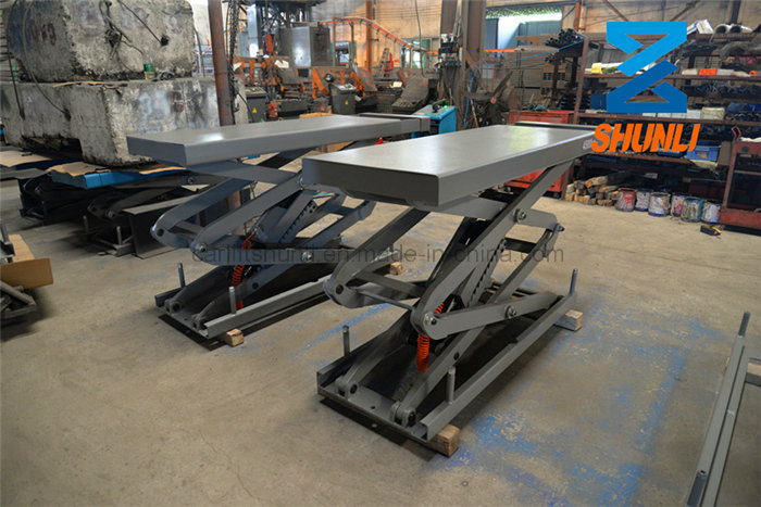4.5tons Hydraulic Electric-Air Control in Ground Scissors Hoist