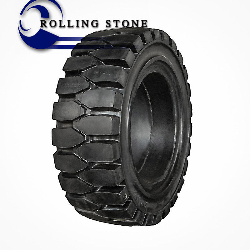 Tyre Manufacturer Wholesale 250-15 Forklift Solid Tire