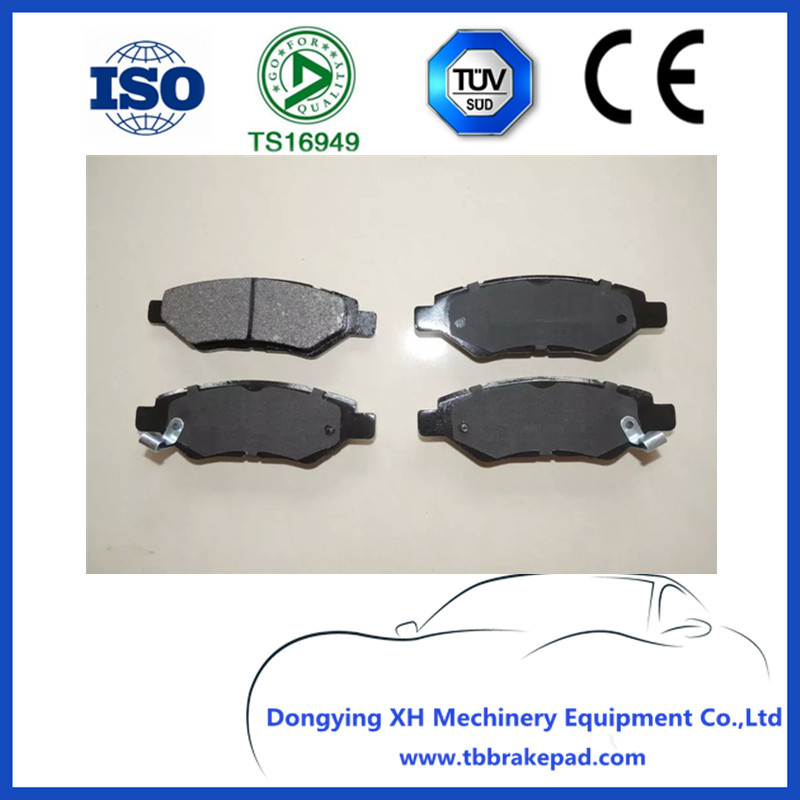 High Temperature Resistance Ceramic Mountain Region Front Brake Pad with E Mark Certification D1337