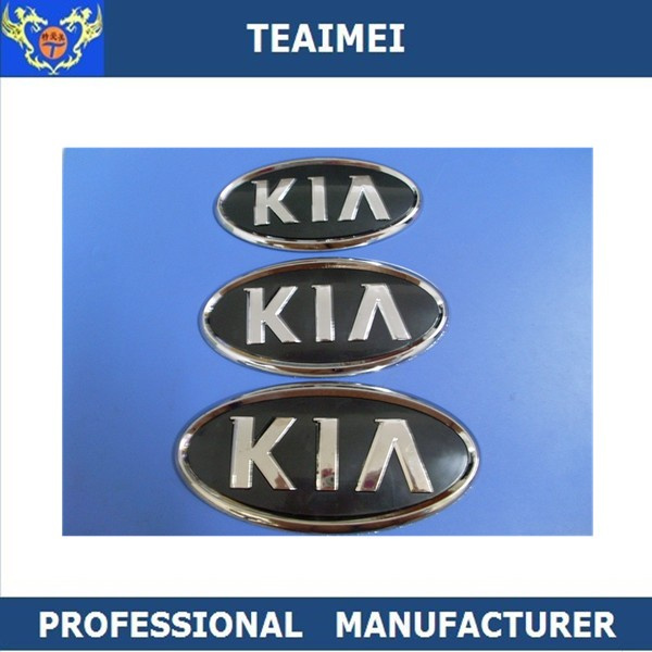 KIA Car Logo Glass Cement Emblem Badges