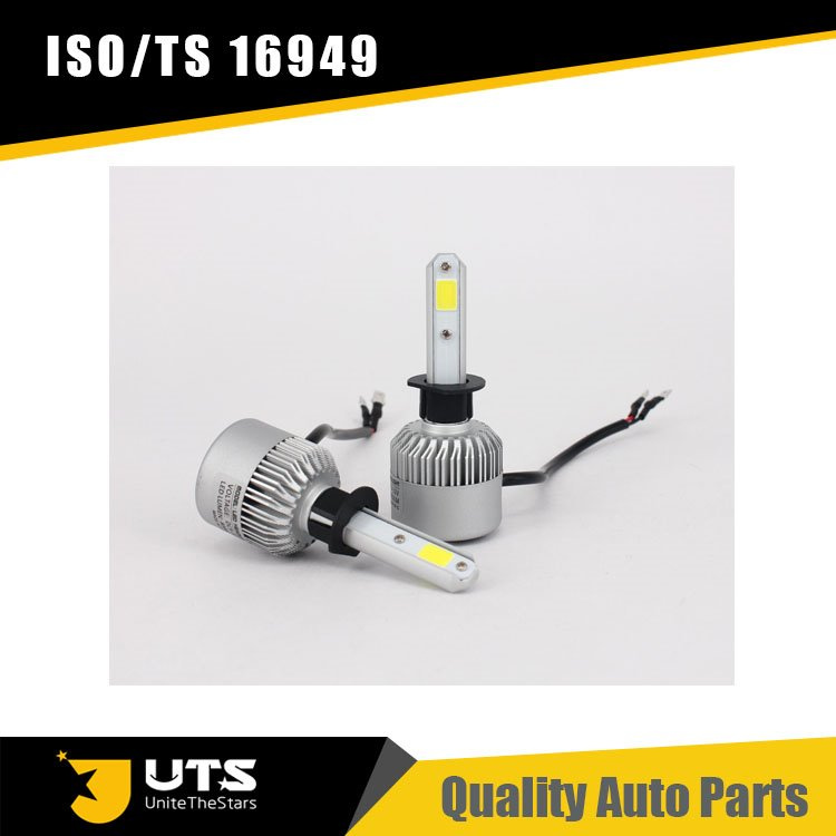 LED Car Headlight H1 H3 H7 H11 H4 880 881 9006 9005 COB, High Power LED Headlight Bulb H7