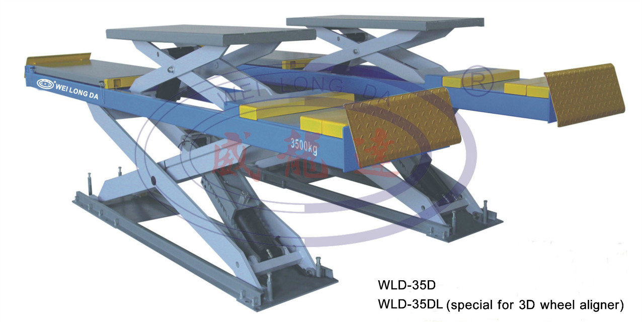 Big Scissor Lift for 3D Wheel Aligner Wld-35dl