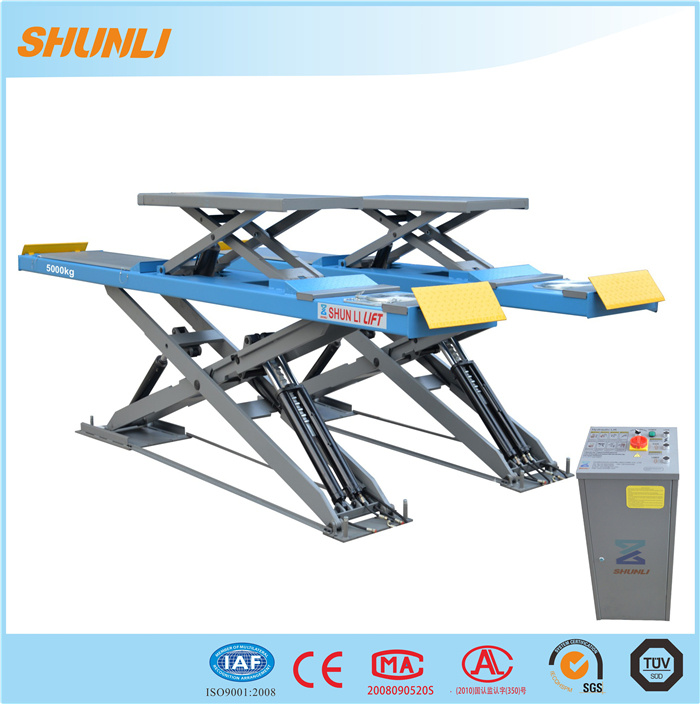 4500kg on Ground Alignment Scissor Car Lift