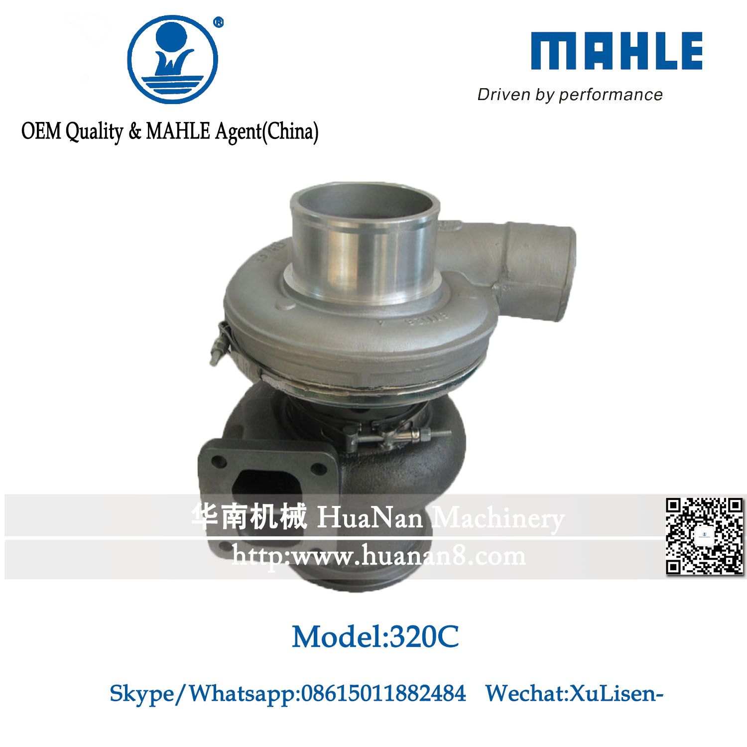 Cat Turbo Td06h-16m/12 6300 Cm, 49179-02300 5I8018 Turbocharger for 320c Excavator