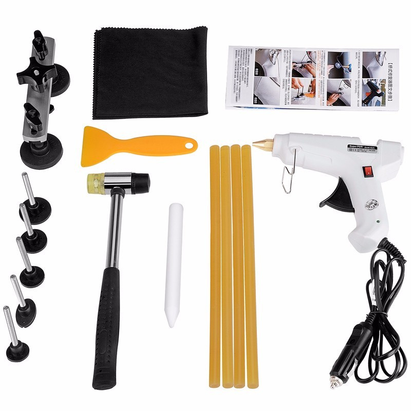 Super Pdr Tools Car Body Repair Kit Dent Puller Kit Pulling Bridge Glue Gun China Wholesale Tools