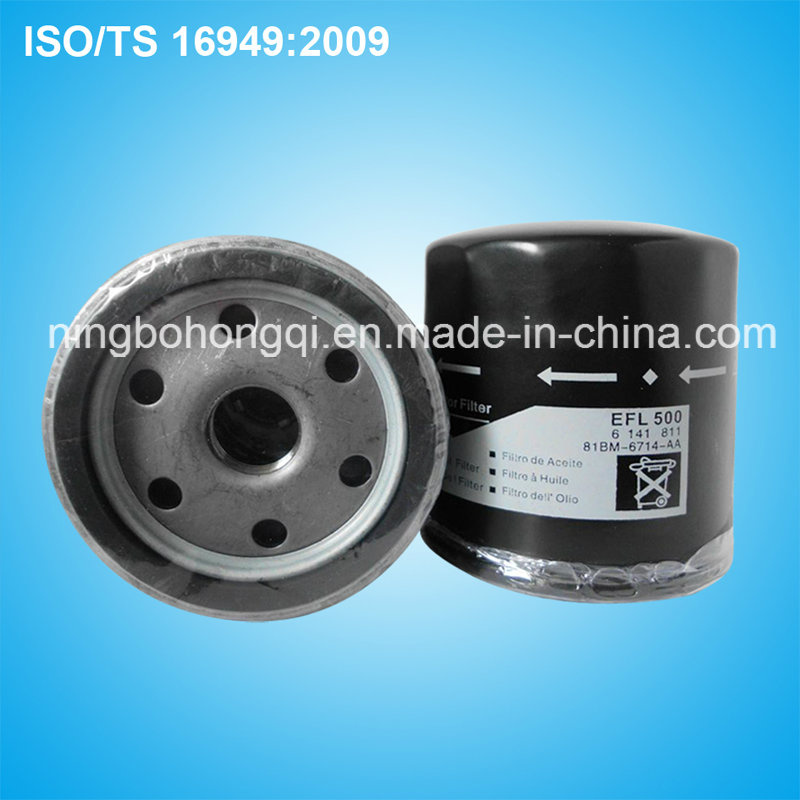 Oil Filter Efl500/6141811/81bm-6714-AA Use for Ford