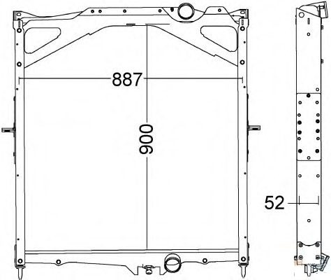 High Quality Aluminum Auto Car Radiator