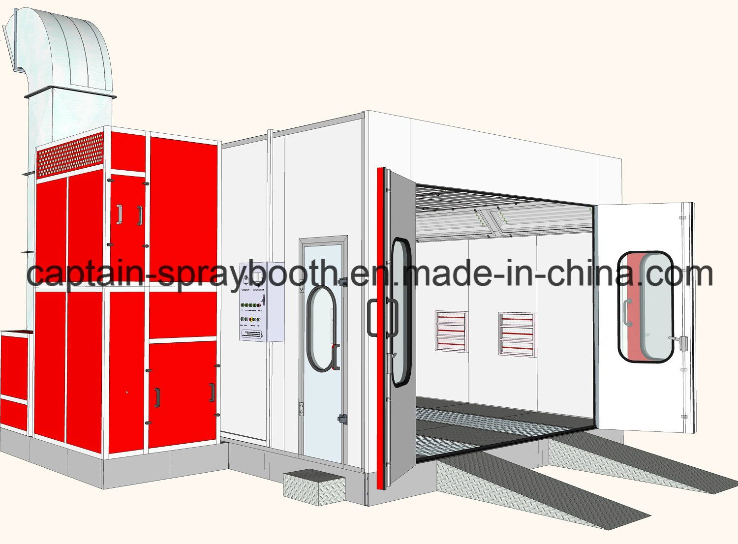 High Quality Good Price Spray Booth (CE Standard)