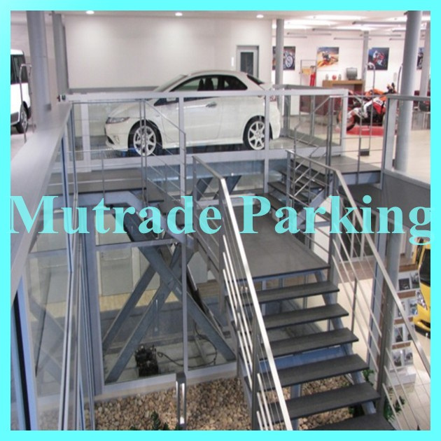 Household Car Parking Scissor Lift Simple Car Elevator