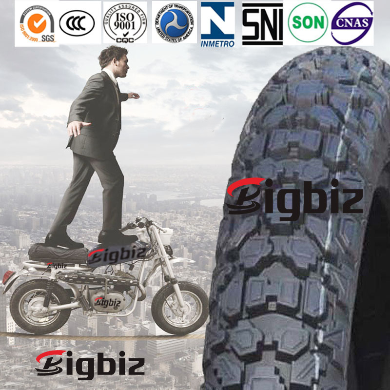 3.00-21 Used Black Motorcycle Tire for Sudan Market