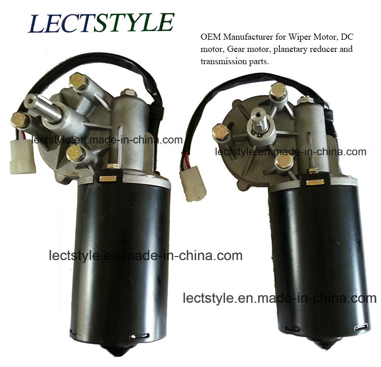 12V 24V 80W 120W Electric Outward Swaying Pump Motor With Doga 